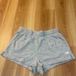 north face half dome logo shorts